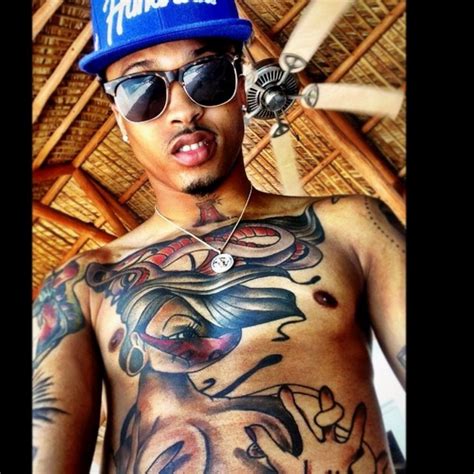 August alsina kissin' on my tattoos lyrics. August Alsina Chest Tattoo | 7 Things You Most Likely Didn ...