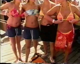 Just a couple of happy (and slightly) embarrassed girls gif. Hello, there… : PublicFlashing