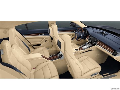 The panamera seats four passengers swathed in a luxurious interior that is very well equipped. 2010 Porsche Panamera - Interior View Photo | Wallpaper ...