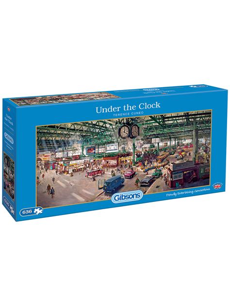 You can solve best jigsaw puzzles online without registration. Gibsons Under The Clock Jigsaw Puzzle, 636 Pieces at John ...