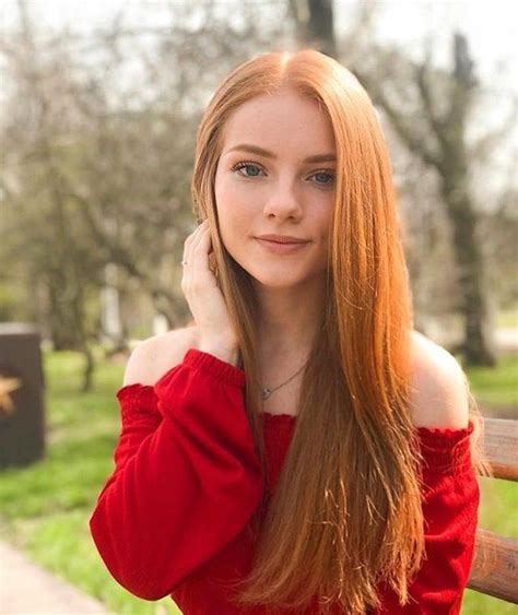 How do we know they're the hottest? Julia Adamenko : redheads | Girls with red hair, Pretty ...