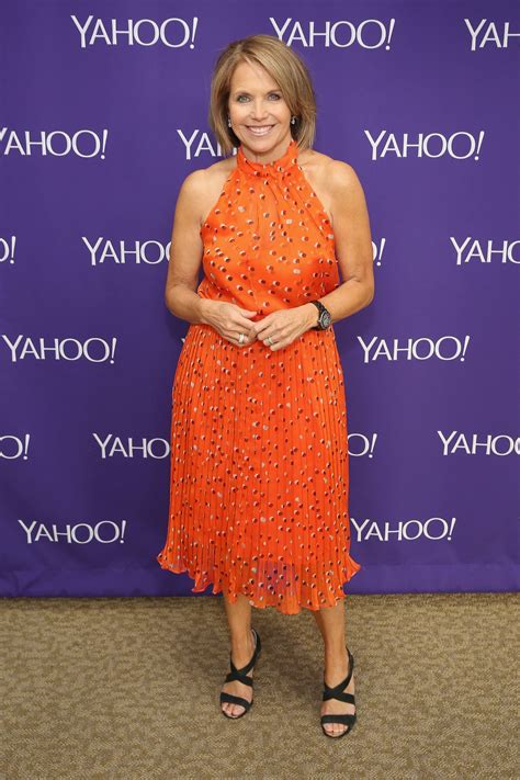 Katie couric began her journalism career as an assistant at the abc network. Katie Couric's Feet