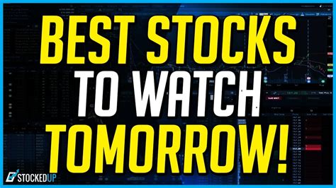 Aug 27, 2019, 3:25 am. The Best Stocks To Watch Right Now ! - YouTube