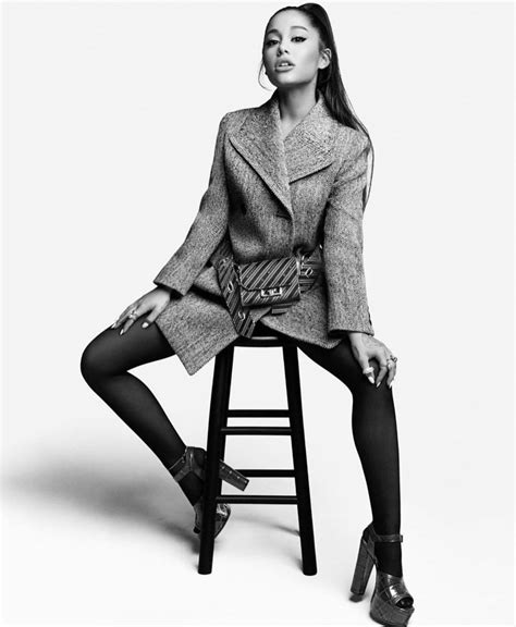 Daily updated with new pantyhose galleries! ARIANA GRANDE for Givenchy 2019 - HawtCelebs