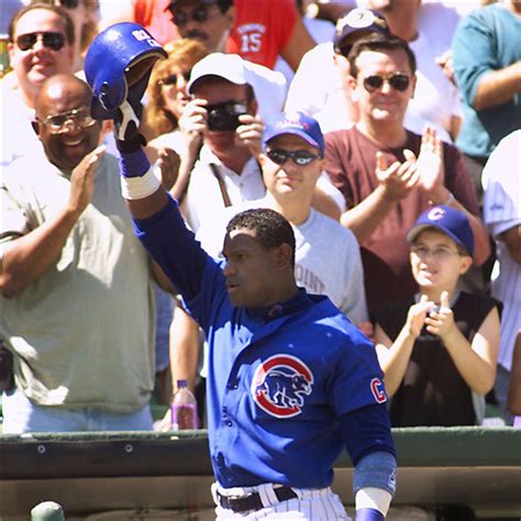 The 1998 major league baseball home run chase was the race between first baseman mark mcgwire of the st. Steroids Allegations Hit Sammy Sosa | WBEZ Chicago