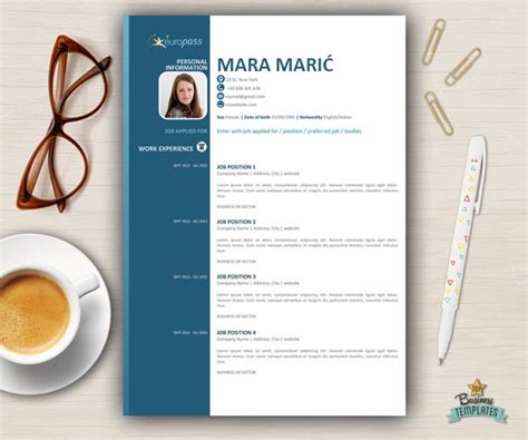 Download now this european cv in english ! Set dokumenata za prijavu na posao