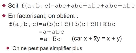 Algèbre de Boole cours exemples exercices | Examens, Exercices, Astuces ...