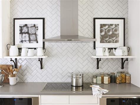 Glossy subway tiles in dark grey. 11 Creative Subway Tile Backsplash Ideas | HGTV