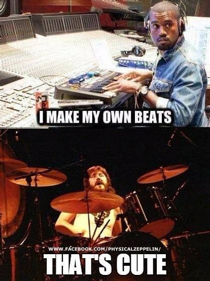 Posted on september 30, 2012 by bestmusicquotes. John Bonham meme | Led zeppelin, Led zeppelin quotes, Music memes