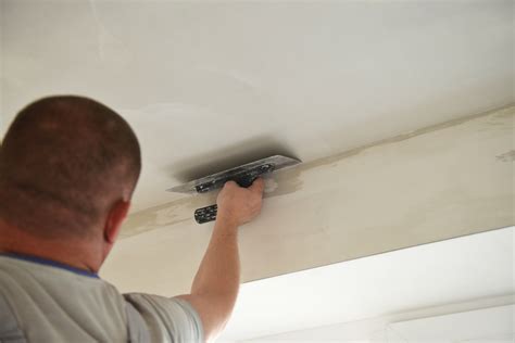 Drywall repair plus stipple textured ceiling in 90 minutes how to apply drywall stomp texture to ceiling removing popcorn texture? Popcorn Be Gone: How to Get Rid of Your Stippled Ceiling ...