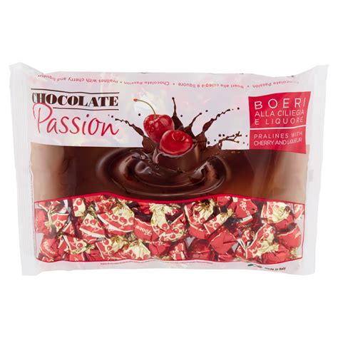 Liquore alla ciliegia da servire a fine pasto freddo. Chocolate Passion Boeri alla Ciliegia e Liquore 1000 g ...