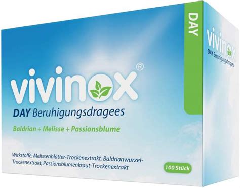 Gerhard mann, vivinox day vivinox day. Vivinox DAY Beruhigungsdragees 100 überzogene Tabletten ...