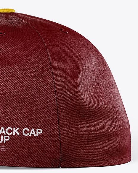 Download Snapback Cap Mockup - Side View in Apparel Mockups on ...