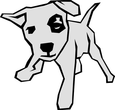 Download Dog Simple Drawing clip art (118865) Free SVG Download / 4 ...