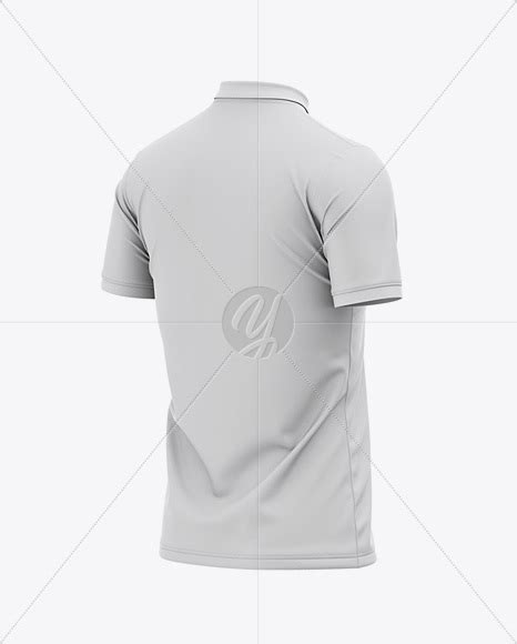 Download Men's Soccer Jersey Mockup - Back Half Side View Of Polo ...
