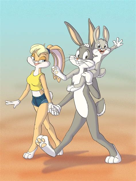 She is generally depicted as bugs bunny's girlfriend. Lola Bunny Rule 34 | Lola Bunny y Bugs Bunny con bebé ...