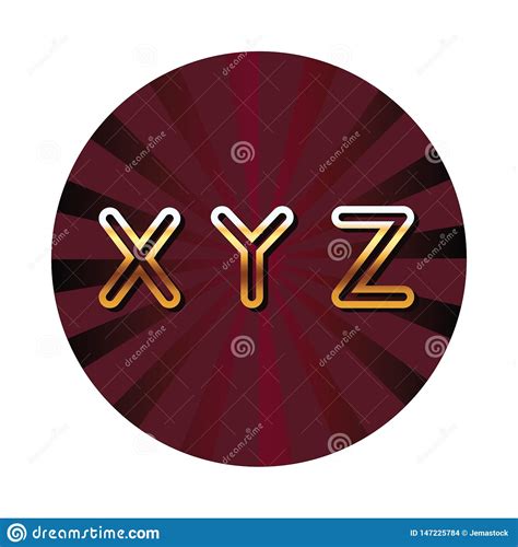 Is a holding company that gives ambitious projects the resources, freedom, and focus to make their ideas happen — and will be the parent . XYZ Alphabet Font Letters Red Round Emblem Stock Vector - Illustration ...