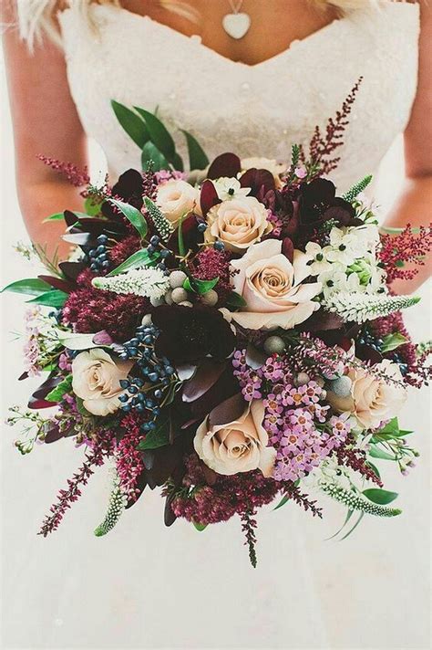 Maybe you would like to learn more about one of these? Trending-15 Gorgeous Burgundy and Blush Wedding Bouquet ...