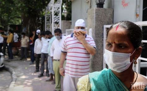 Пандемия коронавируса стремительно распространяется в индии. Индия е страната с най-голям ръст на новите случаи на ...