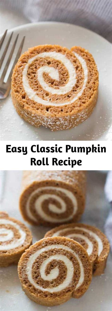 Calories 315 calories from fat 117. Easy Classic Pumpkin Roll Recipe - Mom Secret Ingrediets