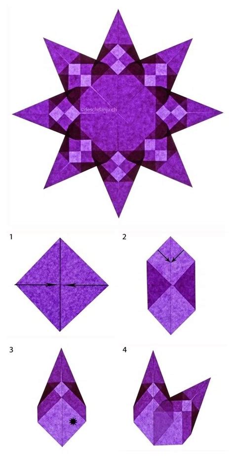 Mit der orimoto technik lassen sich ganz verschiedene dreidimensionale objekte herstellen. Origami star | Weihnachtsstern basteln, Basteln ...