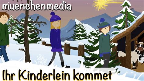 Es handelt sich um die beliebtesten weihnachtslieder im deutschsprachigen raum. Ihr Kinderlein kommet - Weihnachtslieder - Kinderlieder ...