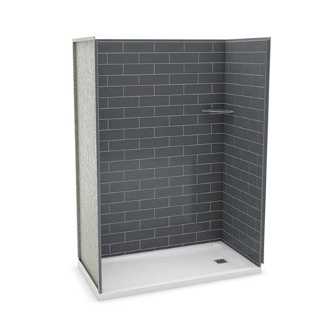 Has anyone had any experience with this system? MAAX Utile Alcove Shower Kit with Right Drain - 60-in x 32 ...