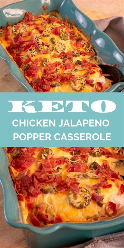 We did not find results for: Keto Chicken Jalapeno Popper Casserole | Recipe ...