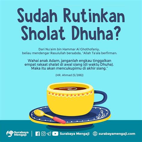 Check spelling or type a new query. Quotes Tentang Sholat Dhuha | Jilbab Gallery