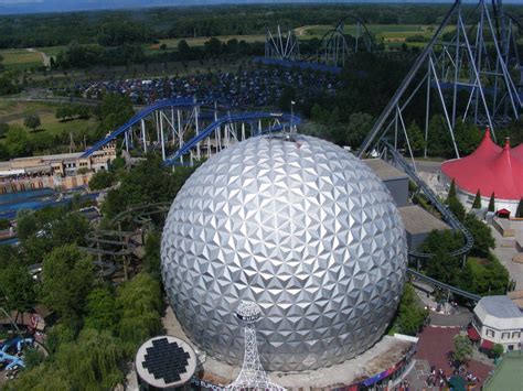 Much of the track was replaced. Bild "Eurosat" zu Europa-Park in Rust