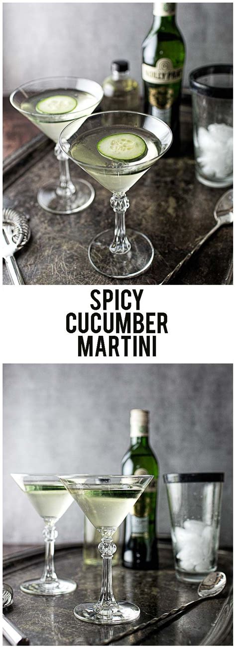 Maybe you would like to learn more about one of these? Spicy Cucumber Martini | Recipe | Delicious drink recipes ...