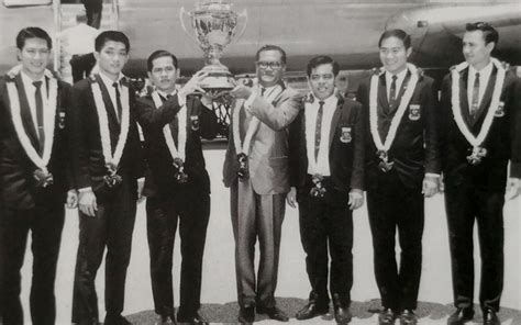 The cup was donated in 1939 by sir george thomas for a series of men's international team competitions to be managed by. How Thomas Cup champs escaped Indonesian supporters' wrath ...