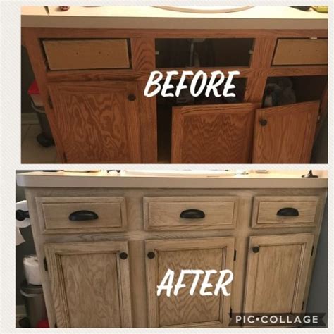 Use an old rag to clean and wipe all exposed surfaces of the cabinets with this cleaner, and remove any residue from the chemical stripper and old paint or stain. Pin by Molly Osborne on farmhouse cabinetry in 2020 | Redo cabinets, Glazed kitchen cabinets ...