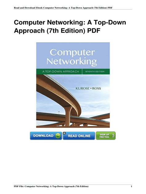 This textbook survival guide was created for the textbook: Computer networking a top down approach 7th pdf ...