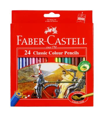 Faber castell watercolor pencil set. Pensil Warna Faber Castell Classic 24 Warna - SPH ...