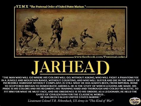 No one has added any quotes, maybe you should be the first! Jarhead | My marine, Marine quotes, United states marine corps