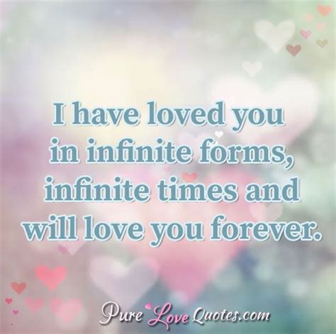 Infinity love quotes for her. Love Quotes from PureLoveQuotes.com | Infinite love quote ...