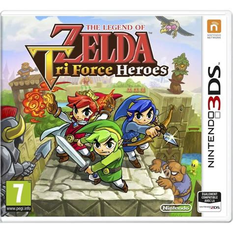 Game profile of the legend of zelda: Zelda : Tri Forces Heroes - Jeu Nintendo 3DS - Achat ...