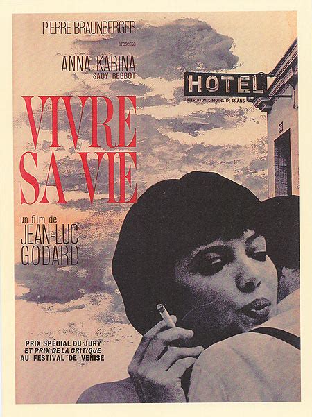 In its theology of visibility, it makes of prostitution a matter of standing forward: Frantic Films: Vivre sa vie: Film en douze tableaux (1962)