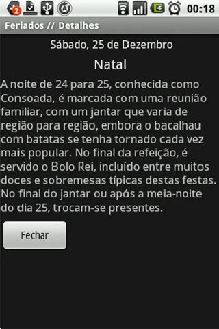 Aplicação e widget com feriados nacionais e municipais de portugal. Feriados Nacionais e Municipais no Android - Pplware