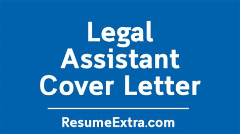 The first paragraph of your legal assistant resume should do that for your career. Legal Assistant Cover Letter Sample » ResumeExtra