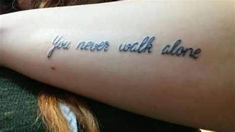 Check spelling or type a new query. You Never Walk Alone Tattoo Bts - Lavis