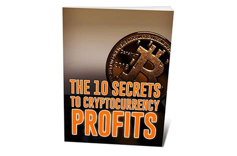 Take profit during the first 60 minutes after you opened the trade. The 10 Secrets To Cryptocurrency Profits - PLR Database