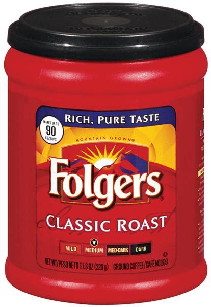 Folgers colombian coffee is a medium dark roast blend of arabica and robusta beans. Folgers Classic Roast Coffee | Hy-Vee Aisles Online ...