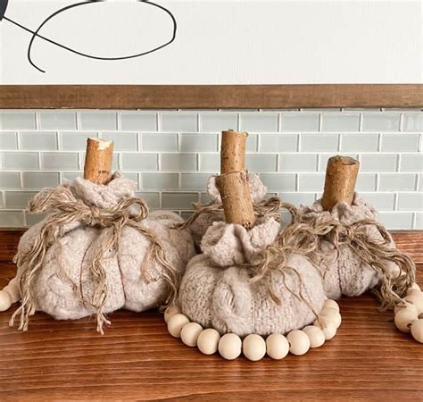 Collection by brenda thompson • last updated 6 weeks ago. DIY NO-SEW Sweater Pumpkins - My Creative Days