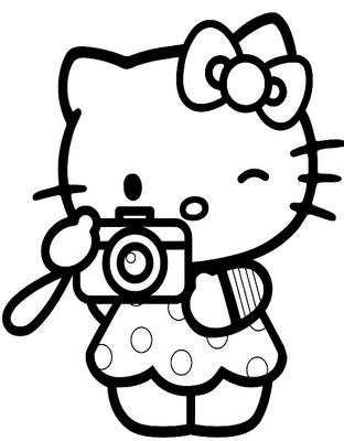 Hello kitty among flowers and hearts. Hello Kitty Valentines Day Coloring Pages | Tops ...