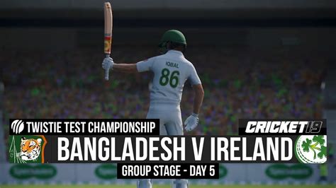 The competition is notional in the sense that it is simply a ranking scheme overlaid on all international matches that are otherwise played as part of. Test Championship - Bangladesh v Ireland - Day 5 ...
