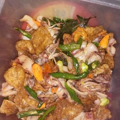 Oseng cumi asin bahannya : Krecek Cumi Asin : Resep Oseng Cumi Asin Sedapnya Bikin ...