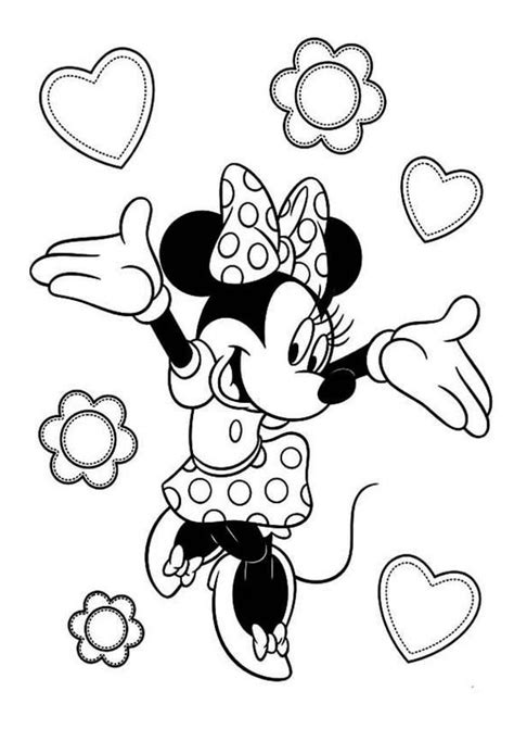 Mickey and minnie coloring pages to print. MINNIE and MICKEY Instant Download Disney Coloring Pages ...