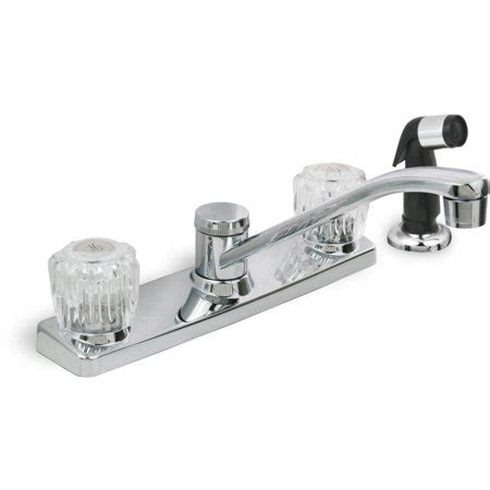 Maybe you would like to learn more about one of these? Chrome Plated 2 Handle Washerless Kitchen Faucet with ...